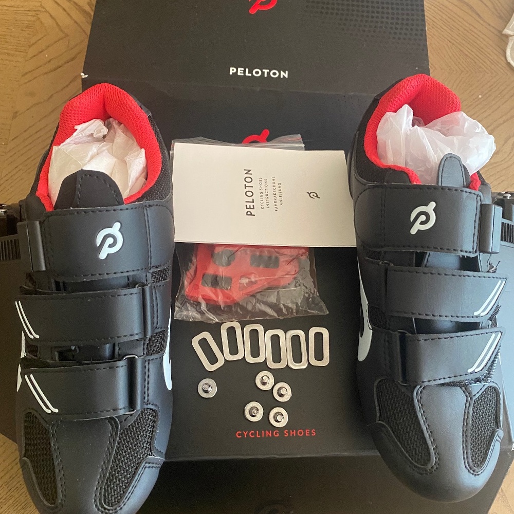 Peloton women’s cycling shoes size 38 7